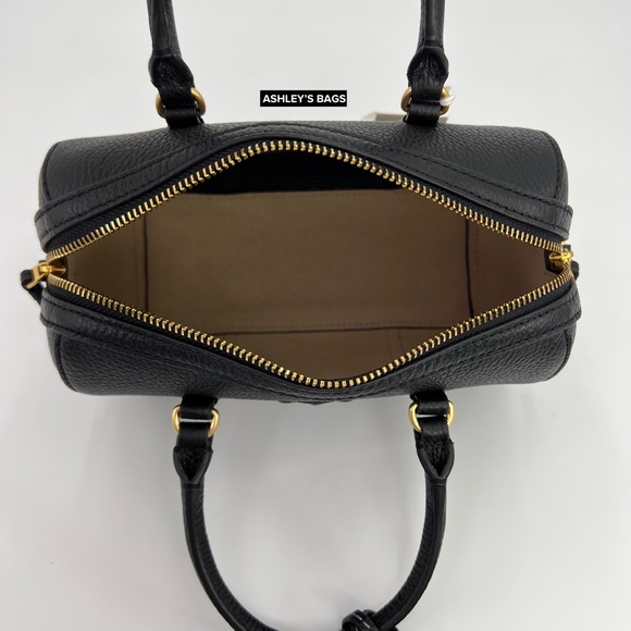 Tory Burch Mini Thea Satchel Crossbody In Black - Picture 6 of 10
